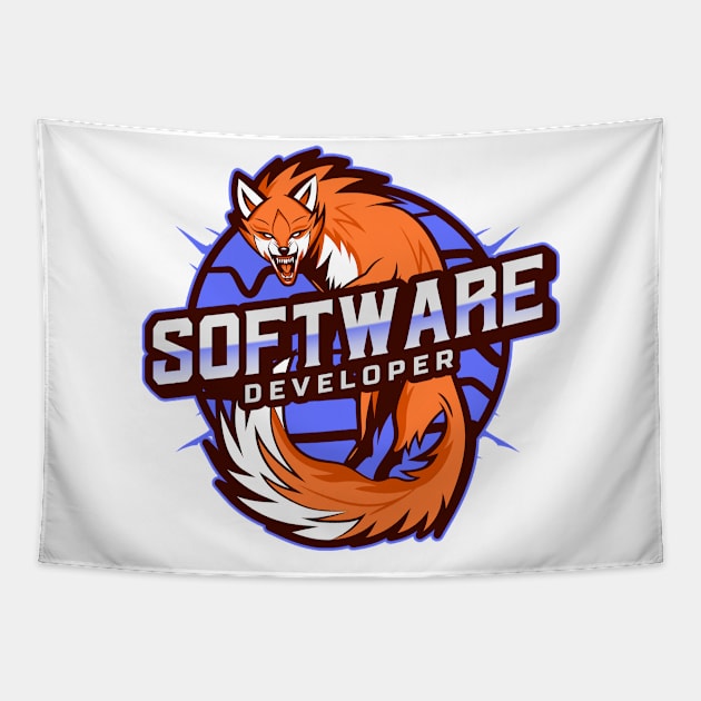 THE Software Developer Tapestry by ArtDesignDE