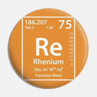 Rhenium Element Pin