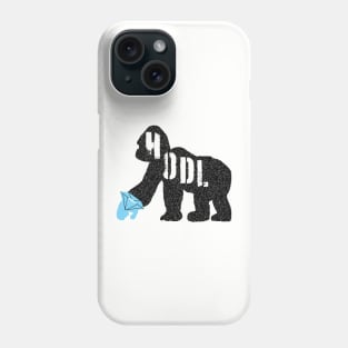 Diamond Hand HODLE Ape Phone Case