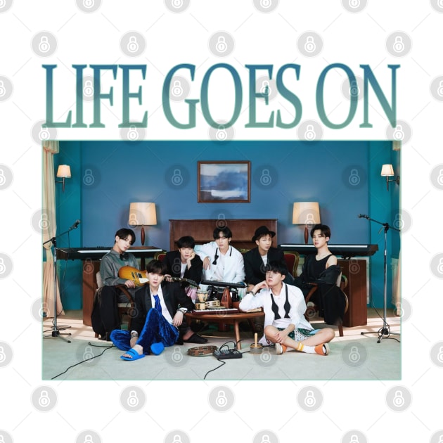 BTS - life goes on BE by chidees