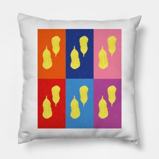 Etrogim - Ups and Downs Deptford Pop Art Grid Pillow