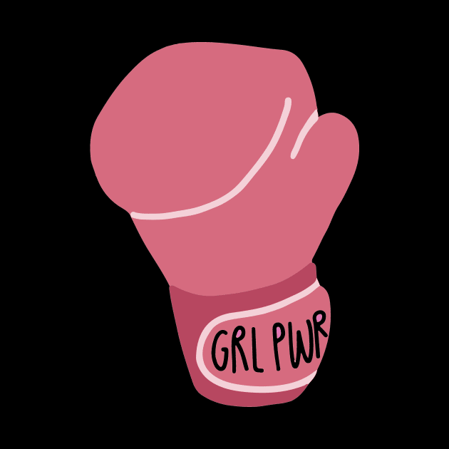 girl power boxing by iambolders