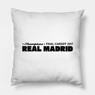 The Champions of Final Cardiff 2017; Real Madrid Pillow