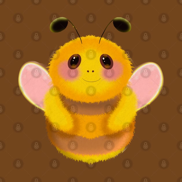 Watercolor Bumblebee by i am Cuta