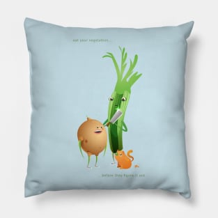 Eat Your Veggies! Pillow