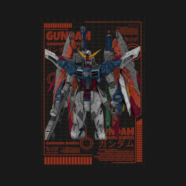 ZGMF-X42S Destiny Gundam by gblackid