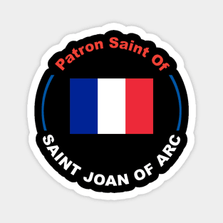 FRANCE PATRON SAINT Magnet