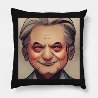 George Soros | Comics style Pillow