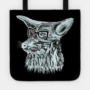 Icey Coyote Hipster All Ears Tote