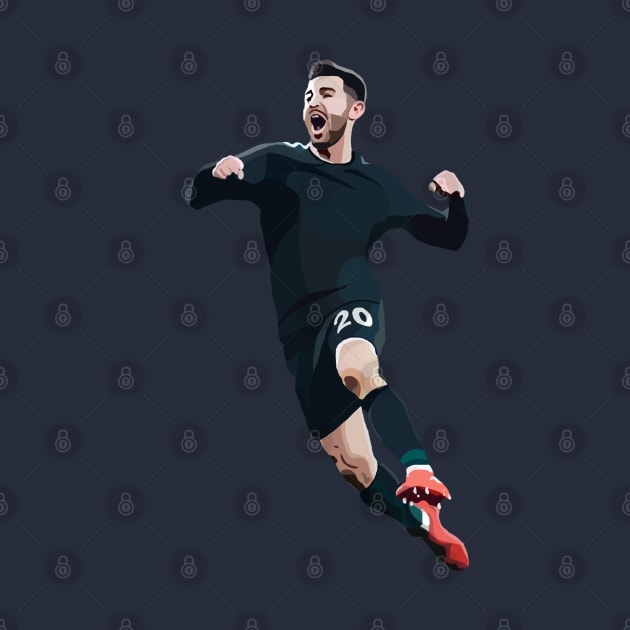 Bernardo Silva by Webbed Toe Design's