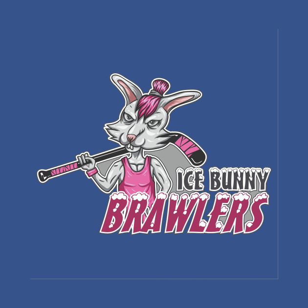 Ice Bunny Brawlers - Ice Bunny Brawlers - Long Sleeve T-Shirt | TeePublic