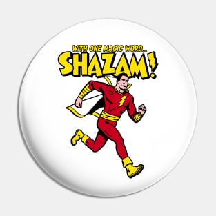 SHAZAM WITH ONE MAGIC WORD Pin