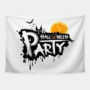 Halloween Party Tapestry