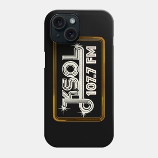 KSOL 107.7 SOUL Bay Area Defunct Radio Station Phone Case