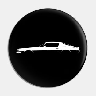 Chevrolet Camaro Z28 (1972) Silhouette Pin