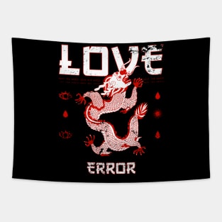 Love Error Dragon Tapestry