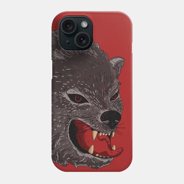 BIG BAD WOLF 2 Phone Case by doriedot08