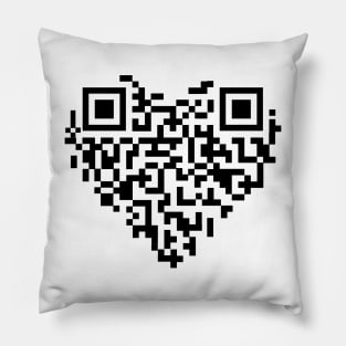 Never gonna give you up - QR code T-Shirt Pillow