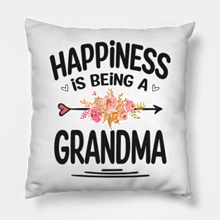 Grandma happiness is being a grandma Pillow