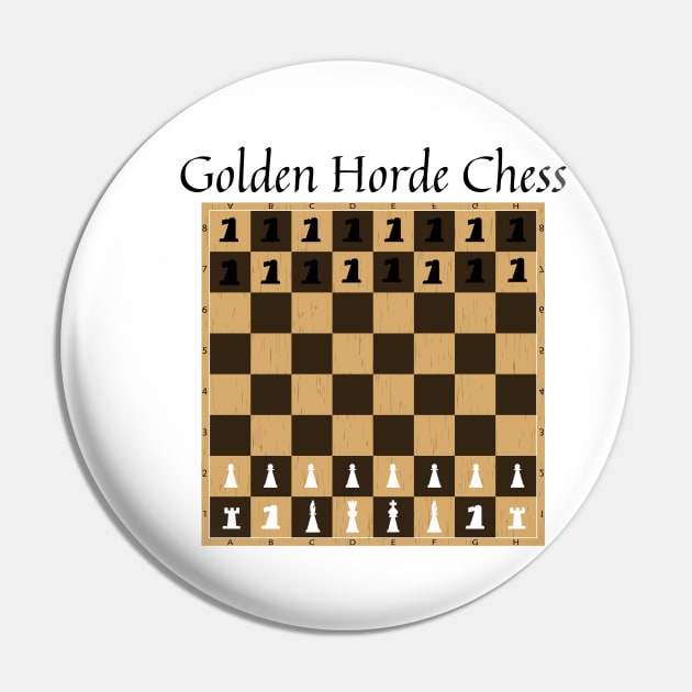 Golden Horde Chess Pin by firstsapling@gmail.com