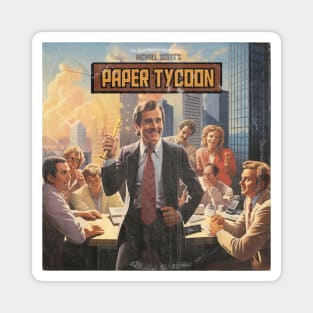 The Office Characters as Retro Game cover Magnet