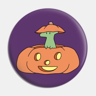 Pumpkin Hadrosaurus Pin