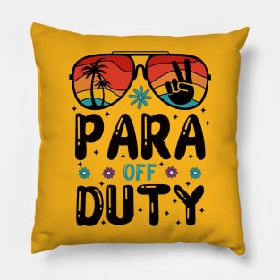 Para off Duty in yellow Pillow