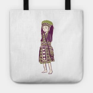People of Thailand - Bored Hmong Girl Tote