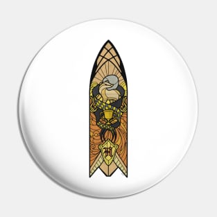 Loyal and patient badger ~ Wizard school Pin