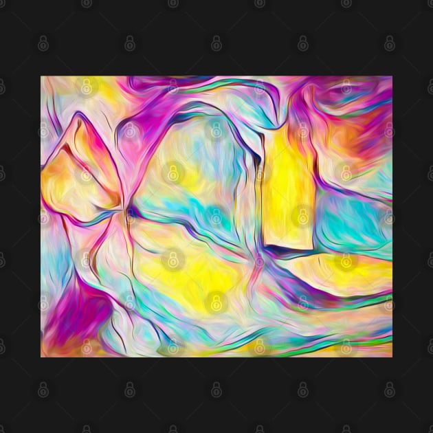 Bright Bold and Feminine Abstract by jillnightingale