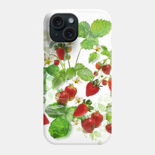 Ripe Strawberries from Provence Phone Case