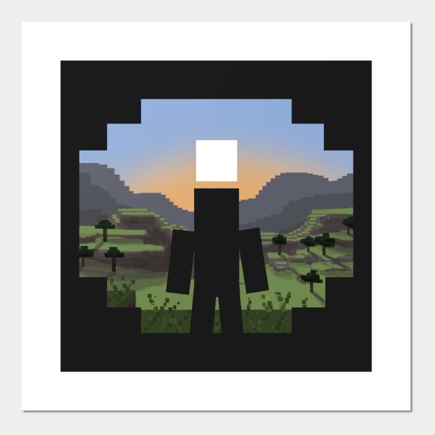 Minecraft Landscape Posters And Art Prints Teepublic Uk - Minecraft Wall Art Uk Minecraft Landscape Posters And Art Prints Teepublic Uk - Minecraft Wall Art Uk