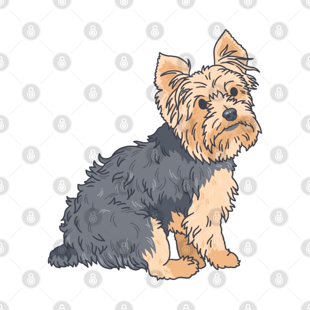 Yorkie by Csieben