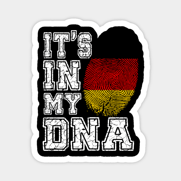 It's In My DNA Germany - German Gift Magnet by biNutz