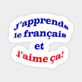 i love french Magnet