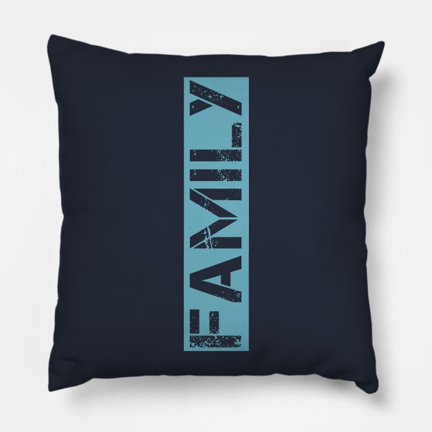 Family Pillow by Craighedges