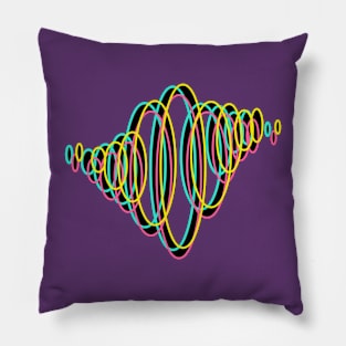 Multi-dimensional spiral Pillow