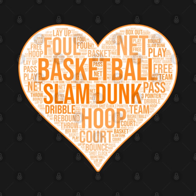 Basketball Heart by hcohen2000