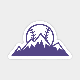 Colorado Rockies 4 by Buck Tee Magnet