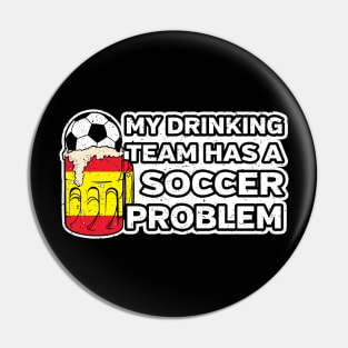 Spain Soccer Drinking Team Pin