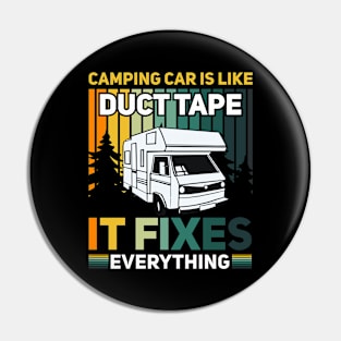 Camping car can solve your problem Pin