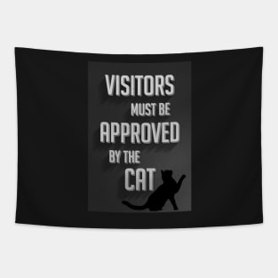 Visitors must be approved by the Cat Tapestry