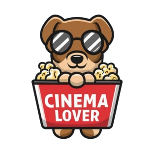 cinema lover dog T-Shirt