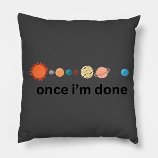 rip uranus Pillow