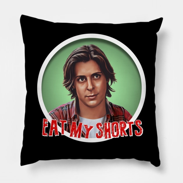 Breakfast Club - Eat My Shorts Pillow by Zbornak Designs