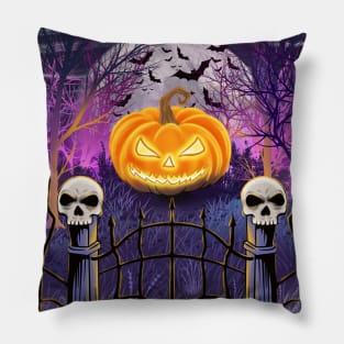 A Spooky Halloween Pillow