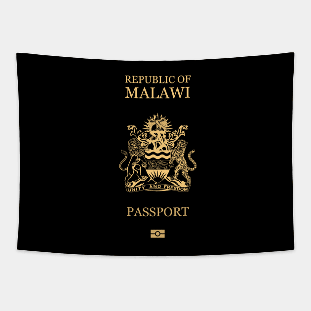 Malawi passport Tapestry by Travellers