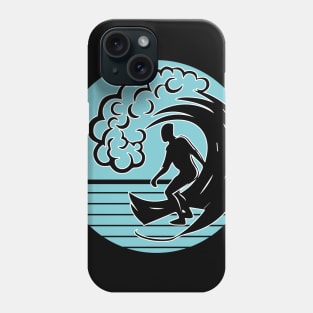 Blue Surfer Logo Phone Case
