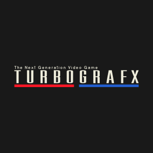 Turbografx The Next Generation Video Game Logo T-Shirt