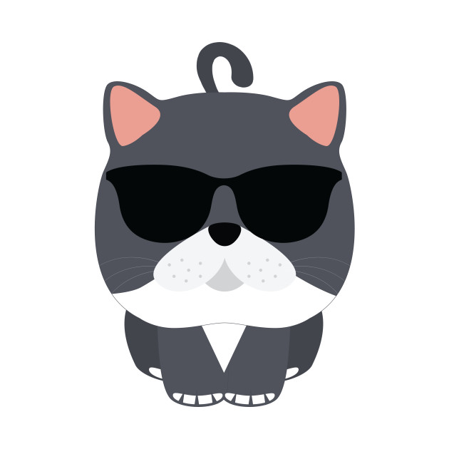 Exotic Cat Emoji Cool Sunglasses Cool T Shirt Teepublic